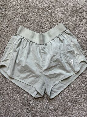 Gymshark Women’s Light Sage Green Athletic Shorts